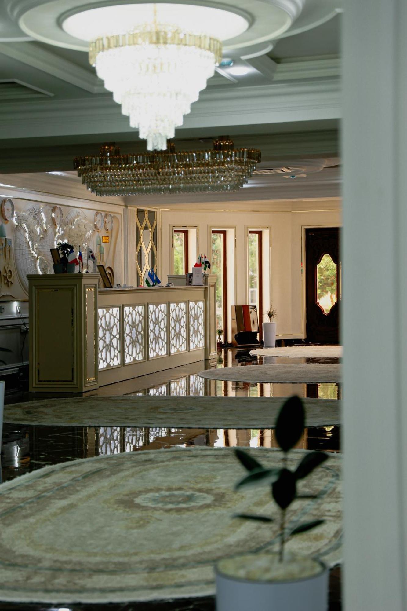 Ko'K Saroy Plaza Hotel Samarkand Exterior foto