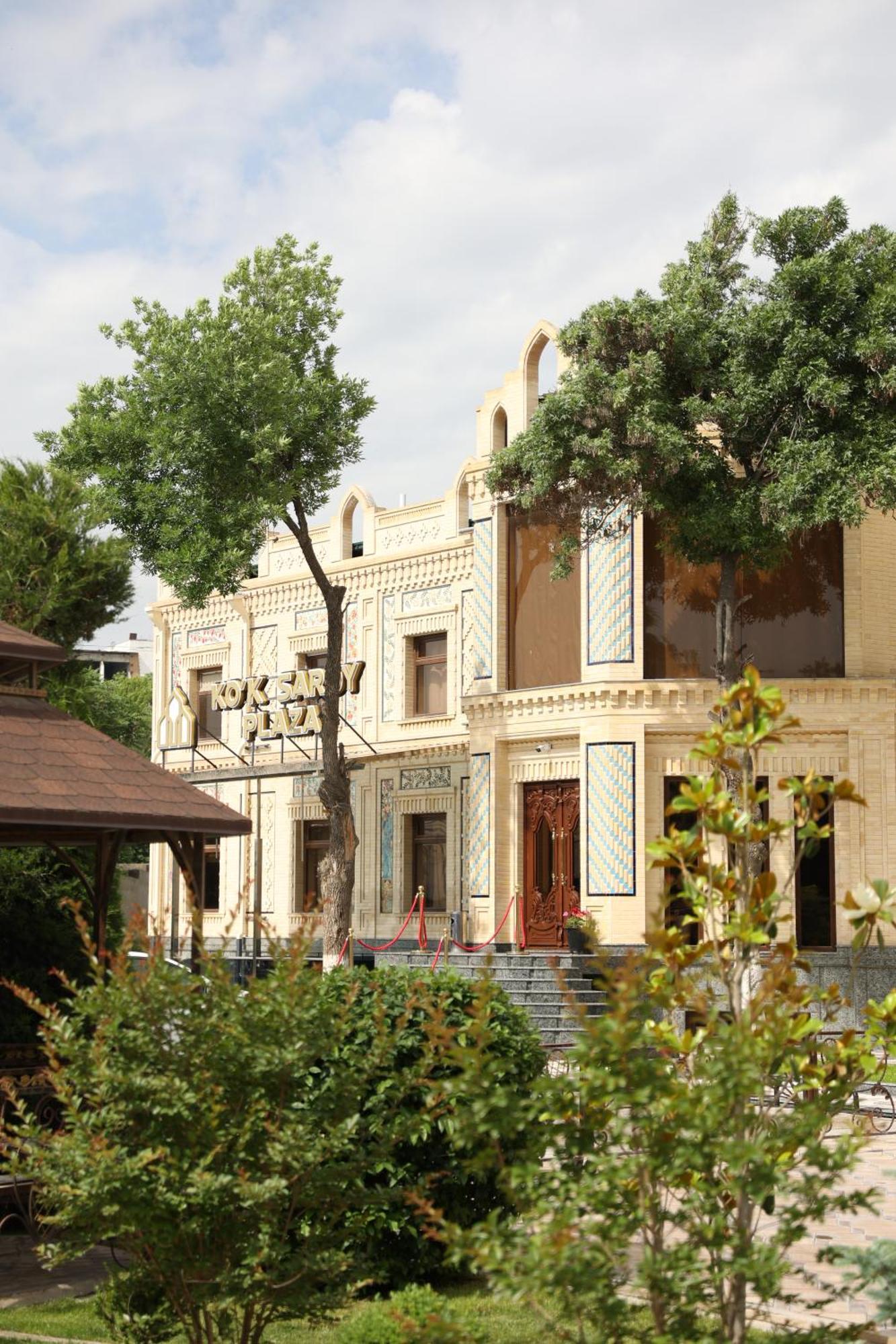 Ko'K Saroy Plaza Hotel Samarkand Exterior foto