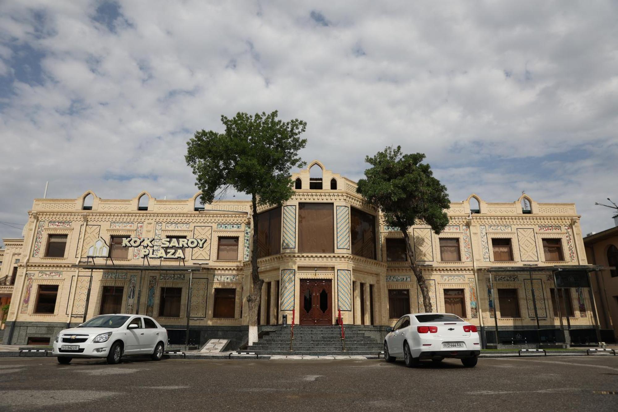 Ko'K Saroy Plaza Hotel Samarkand Exterior foto